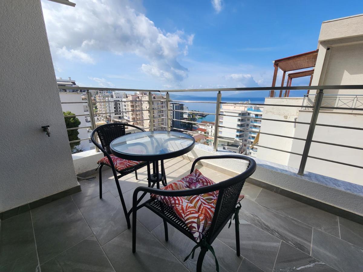 Amazing Sea View Apartment Sarandë Exterior foto